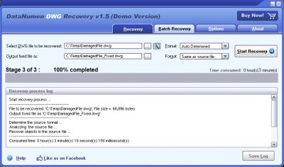 DataNumen DWG Recovery