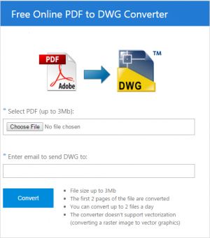 Free Online PDF to DWG Converter - Review