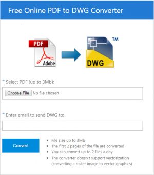 Da pdf a dwg gratis