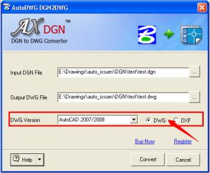 any dwg dxf converter online