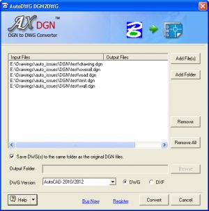 AutoDWG DGN to DWG Pro