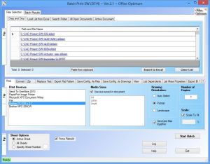 Batch Print SW