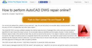 Online DWG Repair Service