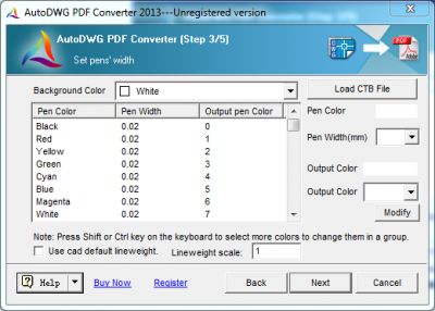 AutoDWG DWG to PDF